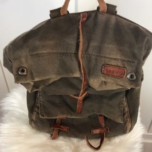 Bed Stu distressed canvas backpack